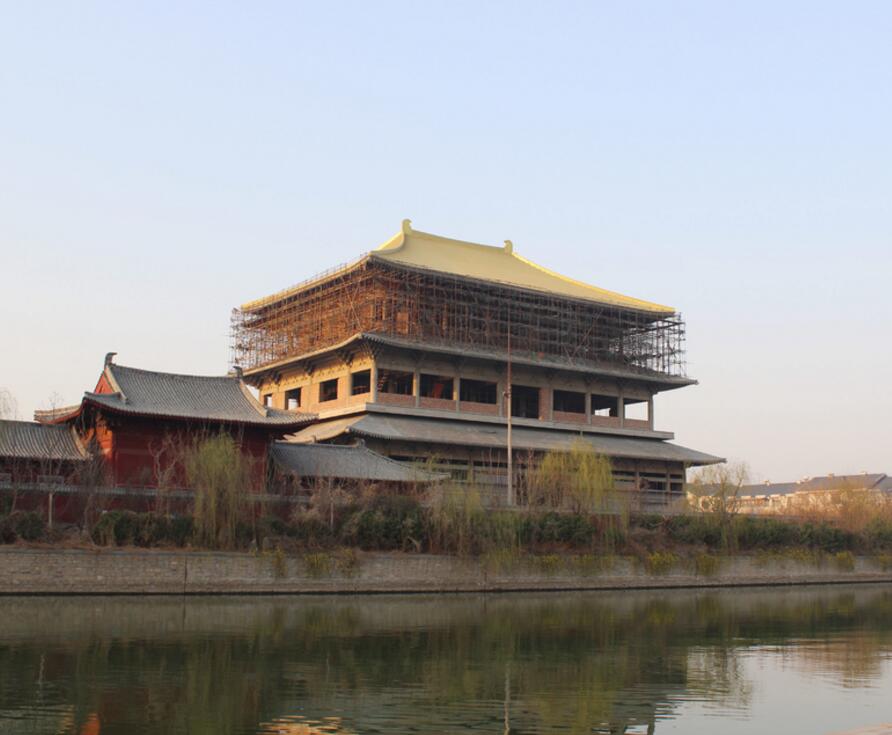 山東高唐縣大覺寺廟宇瓦